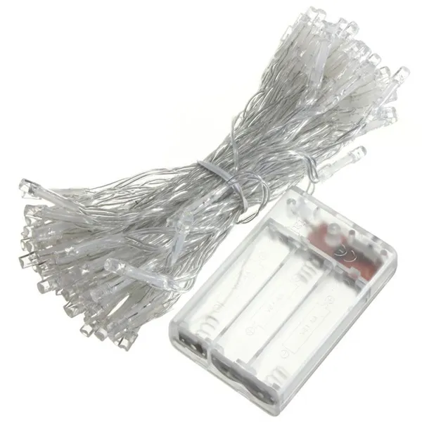 10M 80LED Battery Powered LED Funky ON/ Twinkling Lamp Fairy String Lights 