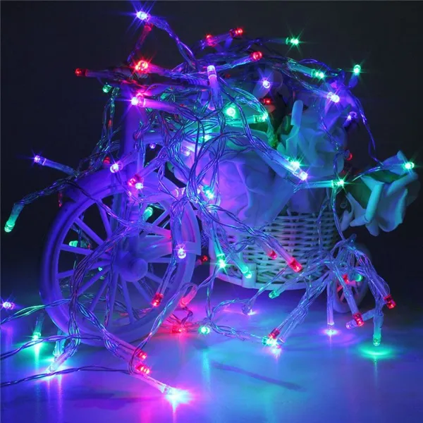 10M 80LED Battery Powered LED Funky ON/ Twinkling Lamp Fairy String Lights 