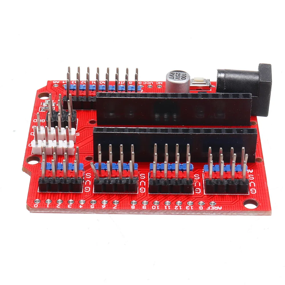 Funduino Nano Expansion Board + ATmega328P Nano V3 Improved Version