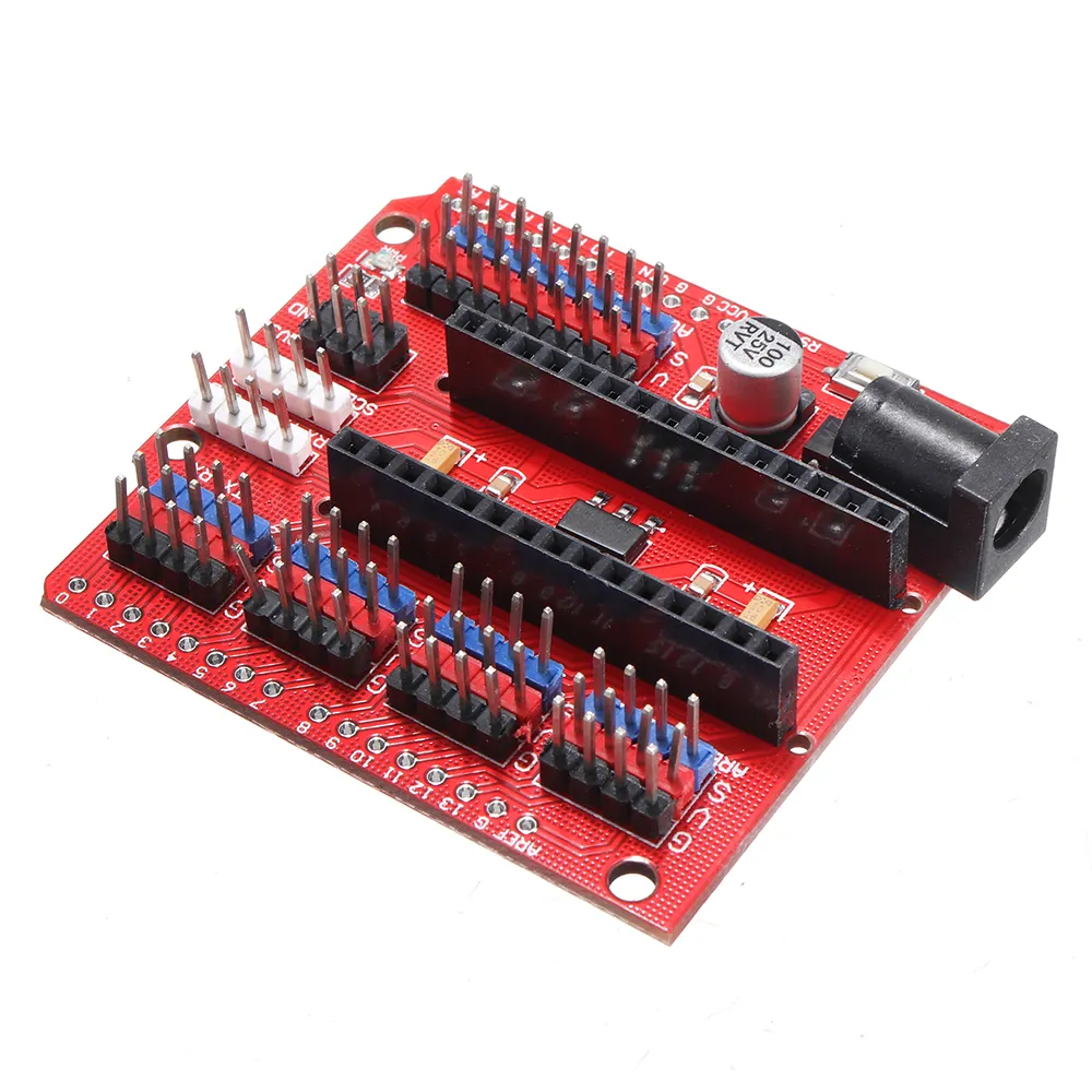 Funduino Nano Expansion Board + ATmega328P Nano V3 Improved Version
