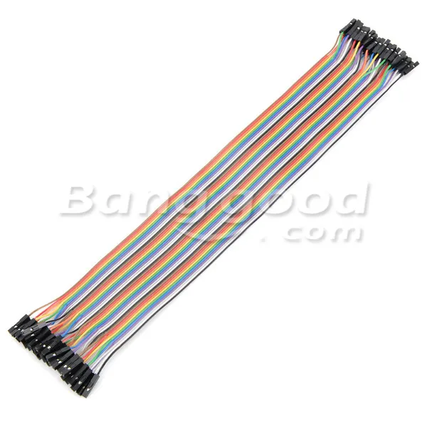 120pcs 30cm Female To Female Breadboard Wires Jumper Cable Dupont Wire 120pcs 30cm Female To Female Breadboard Wires Jumper Cable Dupont Wire