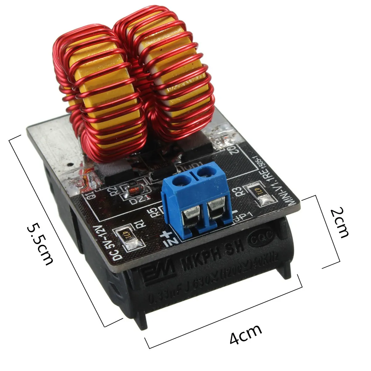 Geekcreit® 5V -12V ZVS Induction Heating Power Supply Module With Coil