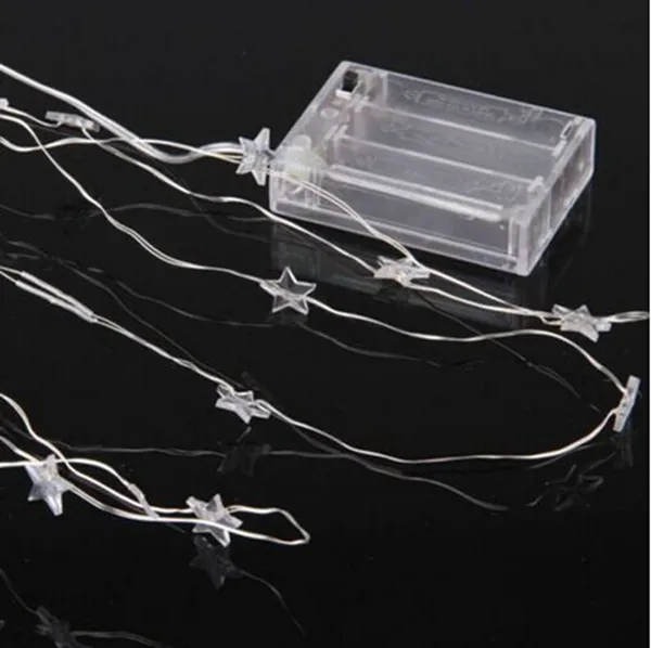 3M 30 LED Battery Powered Star String Fairy Light For Christmas Party Weddinng Decor