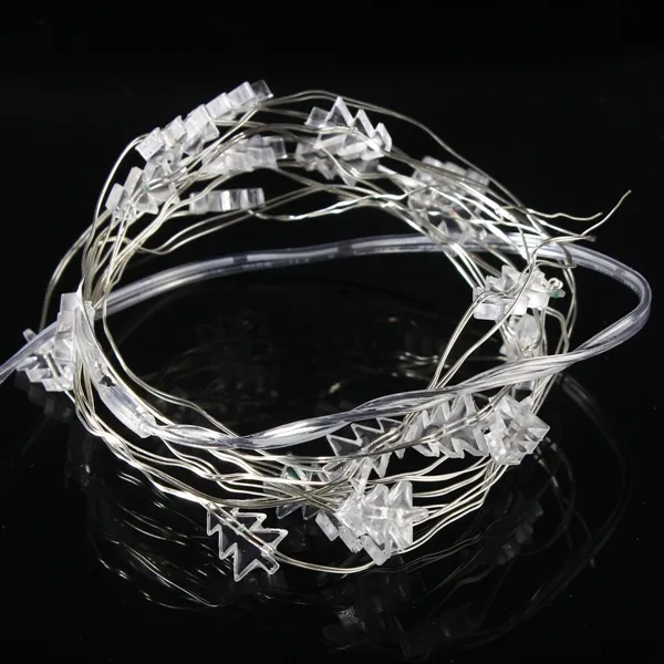 2M 20 LED Battery Powered Christmas Tree String Fairy Light For Xmas Party Weddinng Decor