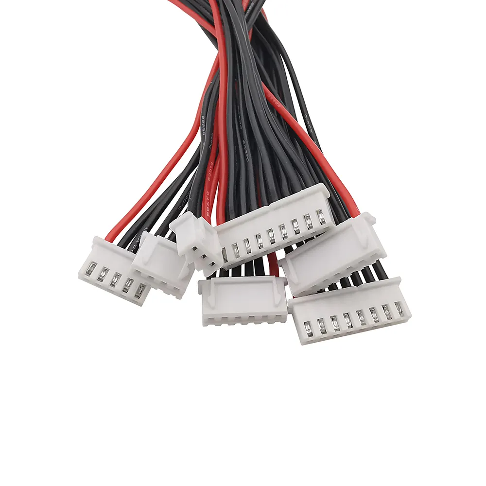 Lipo Battery Charger Silicone Wire Balance Extension 300mm Cable 2S 3Pin 3S 4Pin 4S 5Pin 6S 7Pin 7S 8Pin 8S 9Pin 2.54XH 30cm