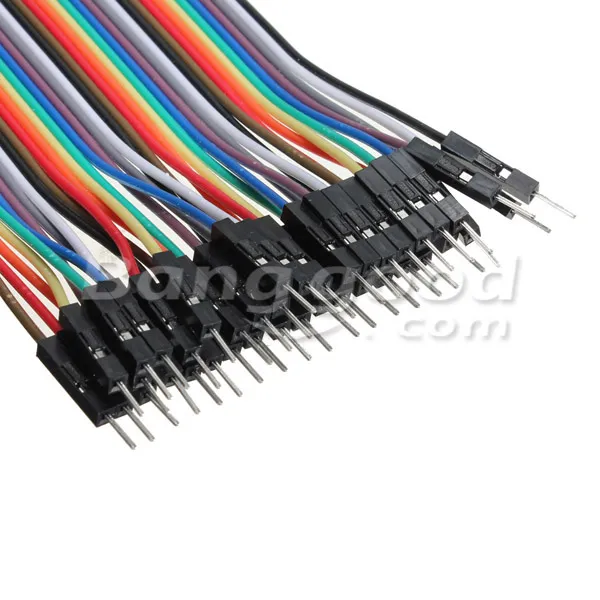 400pcs 20cm Male to Male Color Breadboard Jumper Cable Dupont Wire