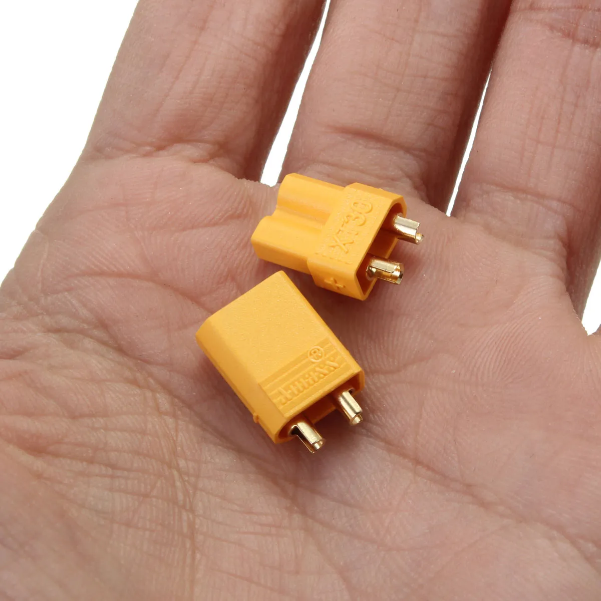 1Pair XT30 2mm Golden Male Female Plug Interface Connector 1Pair XT30 2mm Golden Male Female Plug Interface Connector