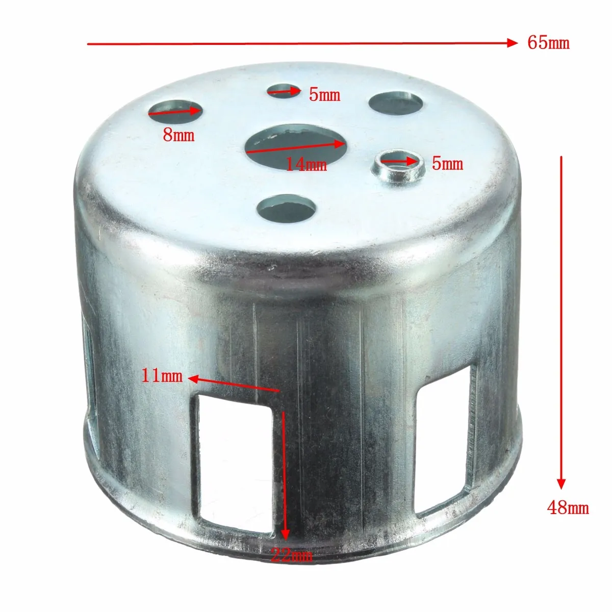 Recoil Starter Cup Assembly Red Pull Start For Honda GX120 GX160 GX200 Engine