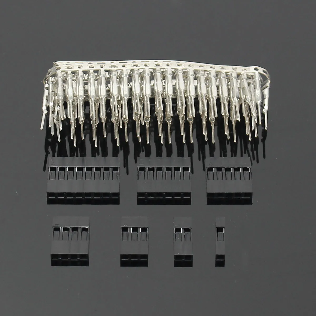 Geekcreit 310pcs 2.54mm Male Female Dupont Wire Jumper With Header Connector Housing Kit