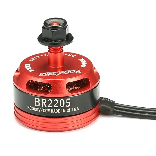 Racerstar Racing Edition 2205 BR2205 2300KV 2-4S Motore Brushless Rosso per Droni RC FPV Racing 220 250