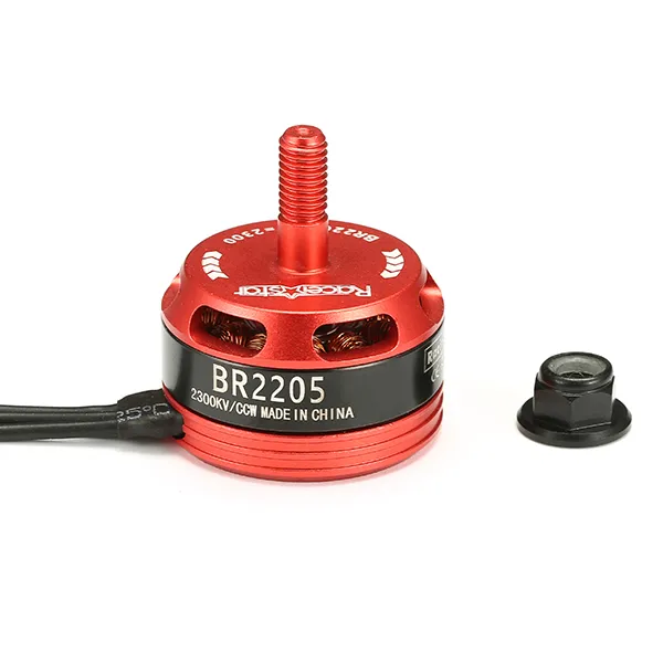 Racerstar Racing Edition 2205 BR2205 2300KV 2-4S Motore Brushless Rosso per Droni RC FPV Racing 220 250