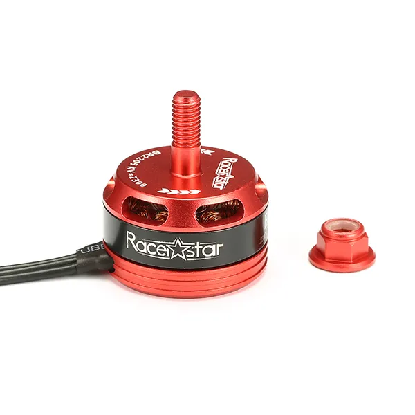 Racerstar Racing Edition 2205 BR2205 2300KV 2-4S Motore Brushless Rosso per Droni RC FPV Racing 220 250