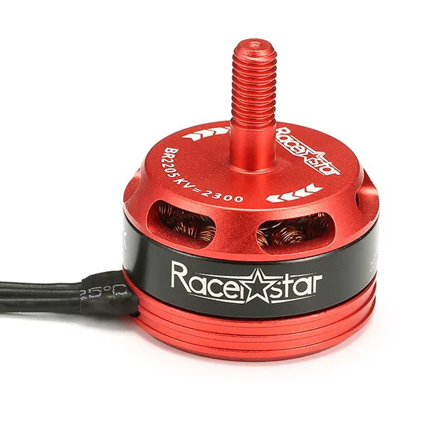 Racerstar Racing Edition 2205 BR2205 2300KV 2-4S Motore Brushless Rosso per Droni RC FPV Racing 220 250