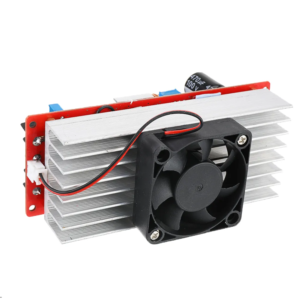 DC10-60V 30A 1500W To 12-90V Boost Converter Step Up Power Supply Module