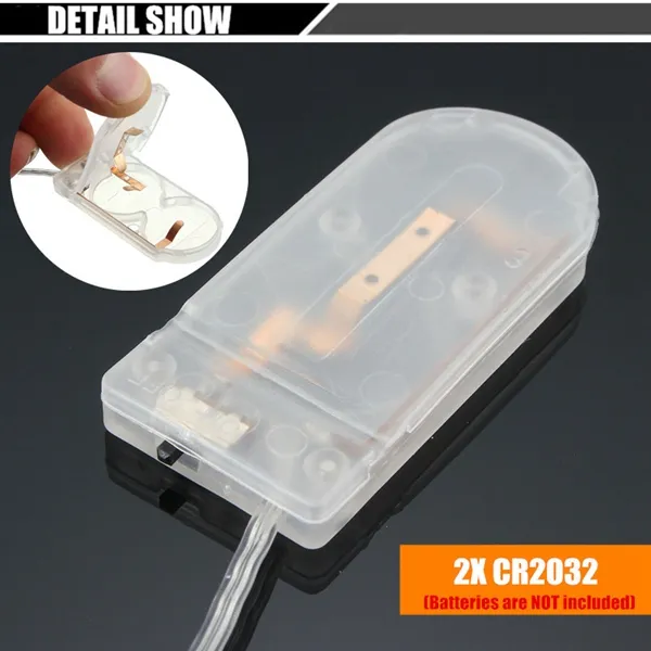 3M Waterproof LED Battery Mini LED Copper Wire Fairy String Light HoliDay Light Party Christmas