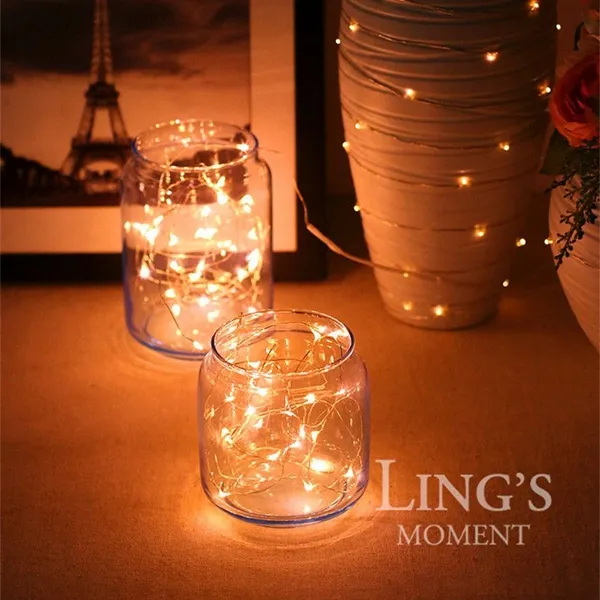 3M Waterproof LED Battery Mini LED Copper Wire Fairy String Light HoliDay Light Party Christmas