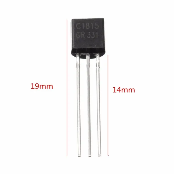 Geekcreit® 600Pcs TO-92 NPN PNP Bipolar Transistor 15 Value Assortment Kit