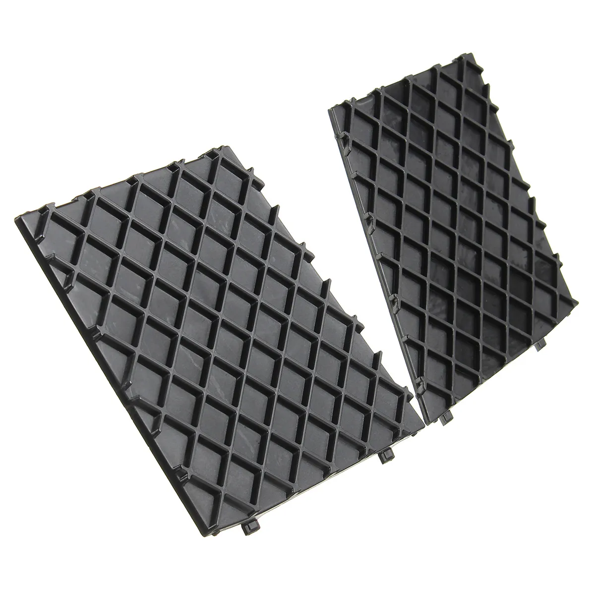 2pcs Front Bumper Lower Mesh Grill Trim Cover Left and Right For BMW E60 E61M 2pcs Front Bumper Lower Mesh Grill Trim Cover Left and Right For BMW E60 E61M