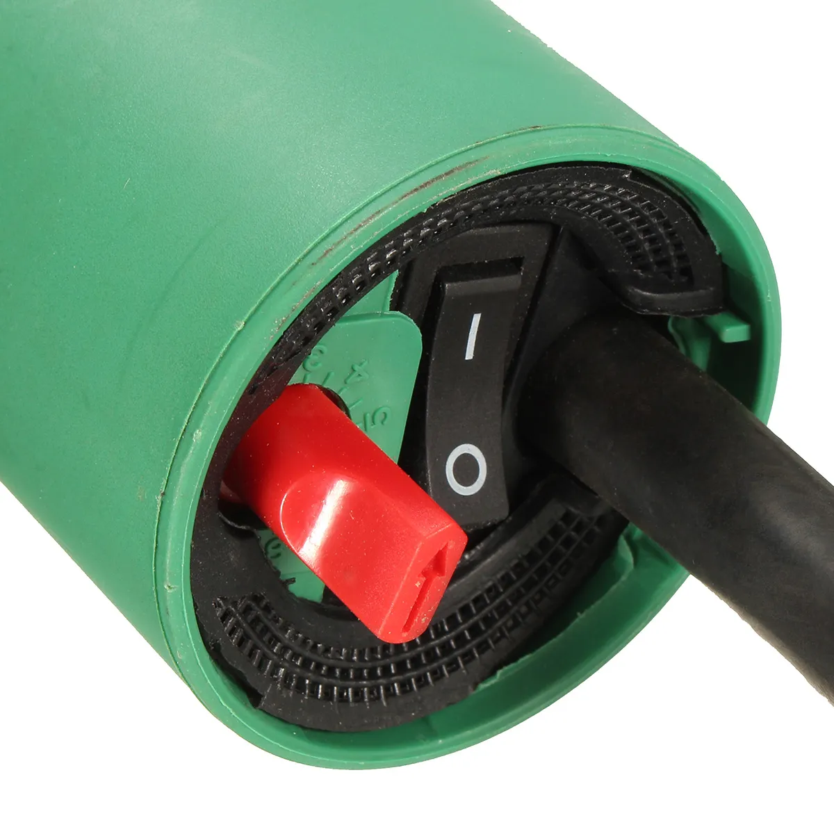 1600W Plastic Welding Hot Air Gun with 2Pcs Speed Welding Nozzle and Extra HE Rod Welding