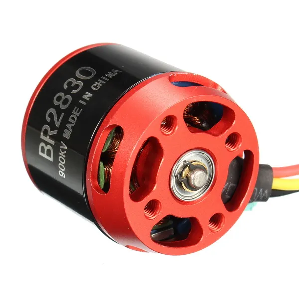 Motor sin escobillas Racerstar BR2830 900KV 2-4S para avión RC