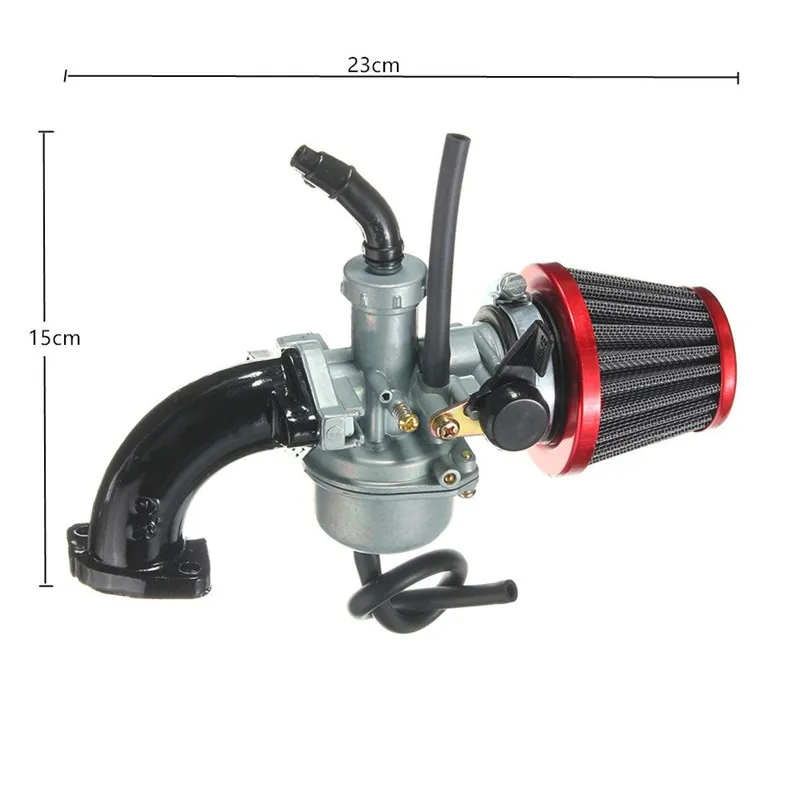 110cc 125cc Pit Dirt Bike Carburetor Air Filter Intake Pipe SSR For Honda Lifan CRF50