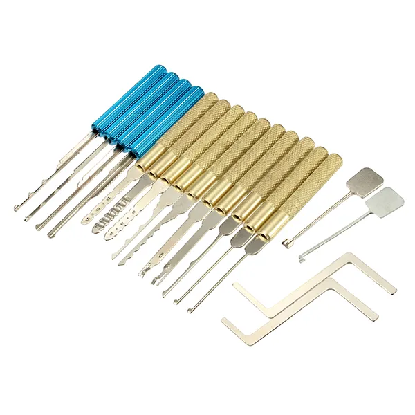 DANIU 18Pcs Dimple Lock Pick Tools Combination Door Openner Locksmith Tool DANIU 18Pcs Dimple Lock Pick Tools Combination Door Openner Locksmith Tool