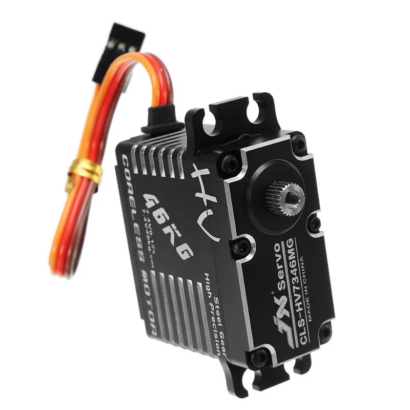 JX CLS-HV7346MG 46KG HV High Precision Steel Gear Digital Coreless Servo