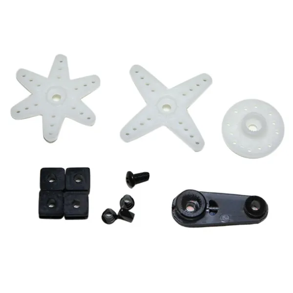 6PCS EMAX ES3005 42g Metal Analog Servo for RC Airplane Waterproof