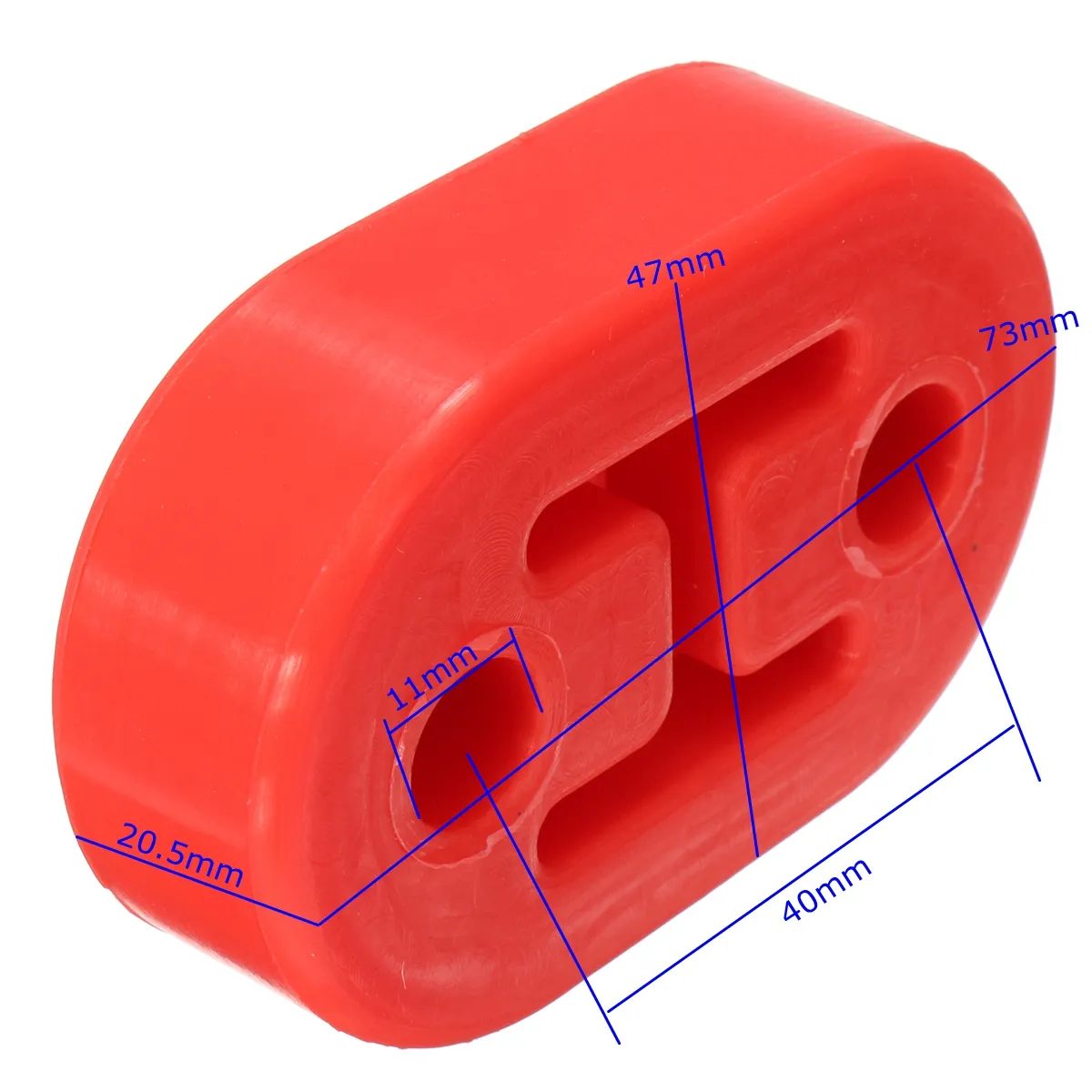 Universal Upgraded Bracket Heavy Duty Exhaust Rubber Repair Hanger Support Mount