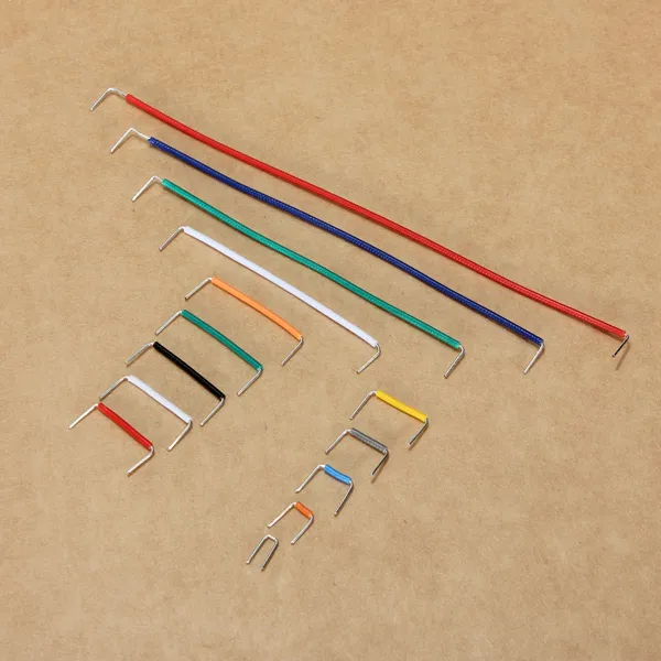 3 x 140pcs U Shape Solderless Breadboard Jumper Cable Dupont Wire Shield