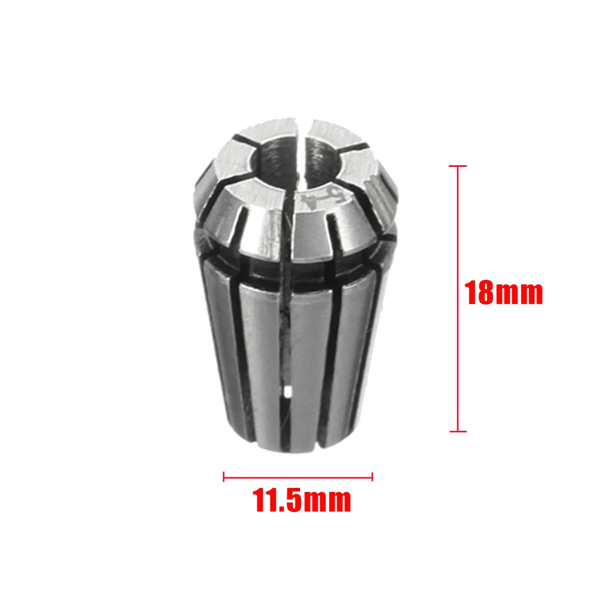 7Pcs ER11 1-7mm Spring Collets with ER11A 5mm Motor Shaft Holder Extension Rod