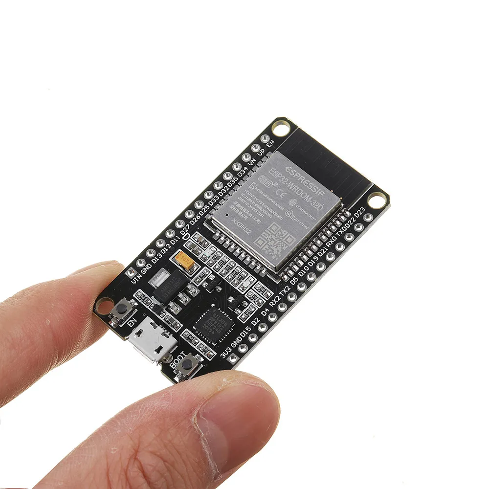 Geekcreit® ESP32 WiFi+bluetooth Development Board Ultra-Low Power Consumption Dual Cores Pins Unsoldered Geekcreit® ESP32 WiFi+bluetooth Development Board Ultra-Low Power Consumption Dual Cores Pins Unsoldered