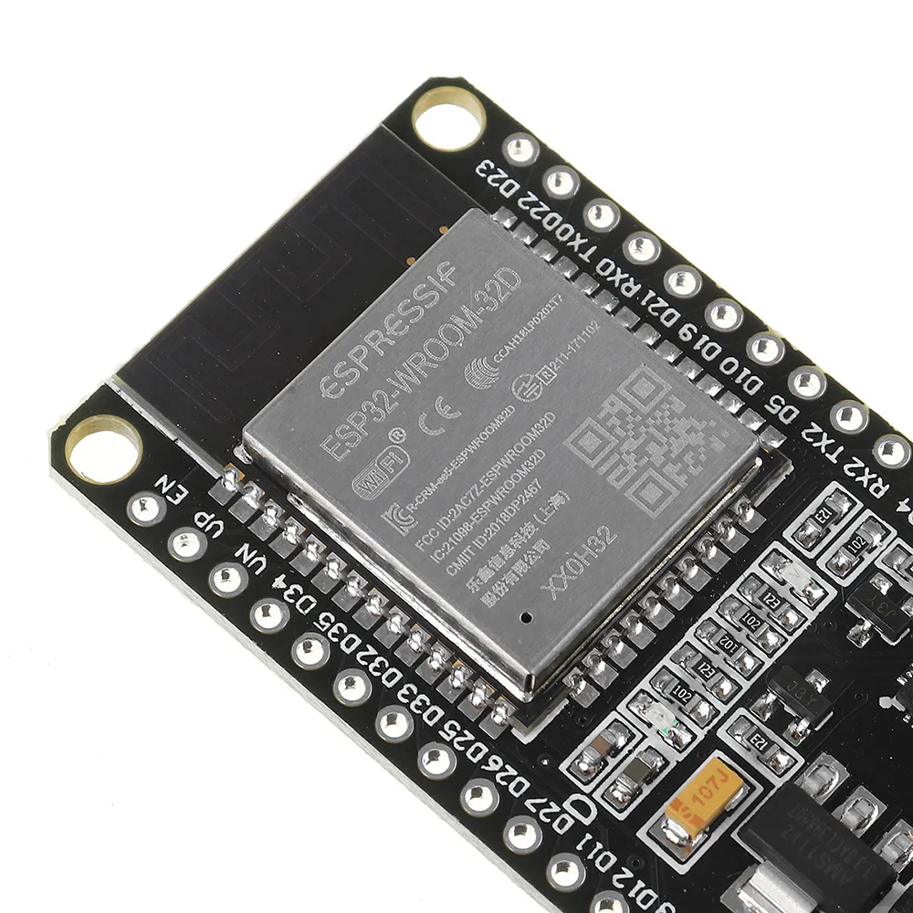 Geekcreit® ESP32 WiFi+bluetooth Development Board Ultra-Low Power Consumption Dual Cores Pins Unsoldered Geekcreit® ESP32 WiFi+bluetooth Development Board Ultra-Low Power Consumption Dual Cores Pins Unsoldered