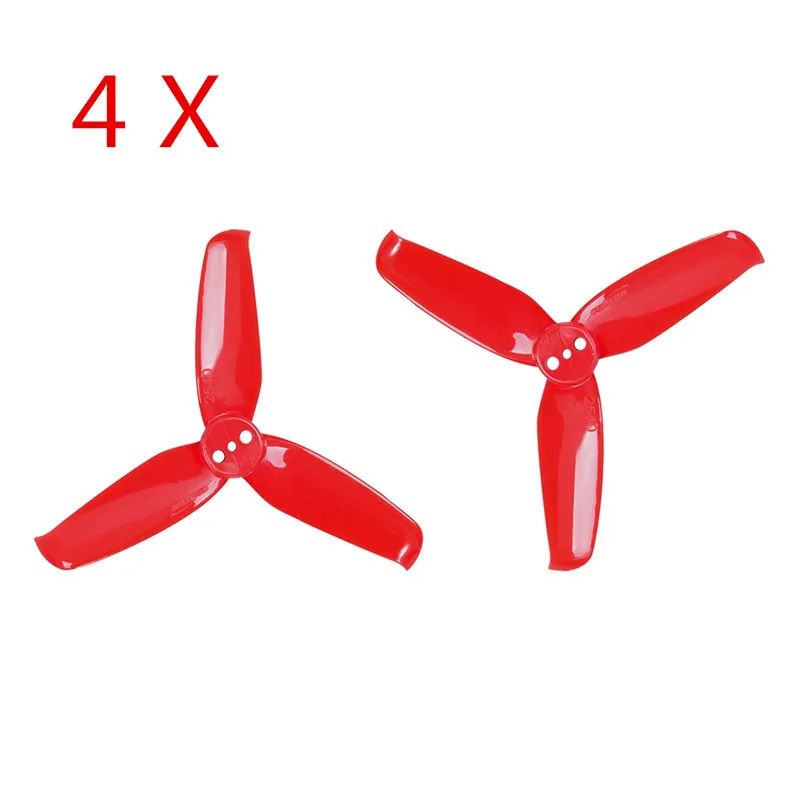 4 Pairs Gemfan Flash 2540 2.5x4 2.5 Inch 3-Blade Propeller with 1.5mm Mounting Hole for RC Drone FPV Racing