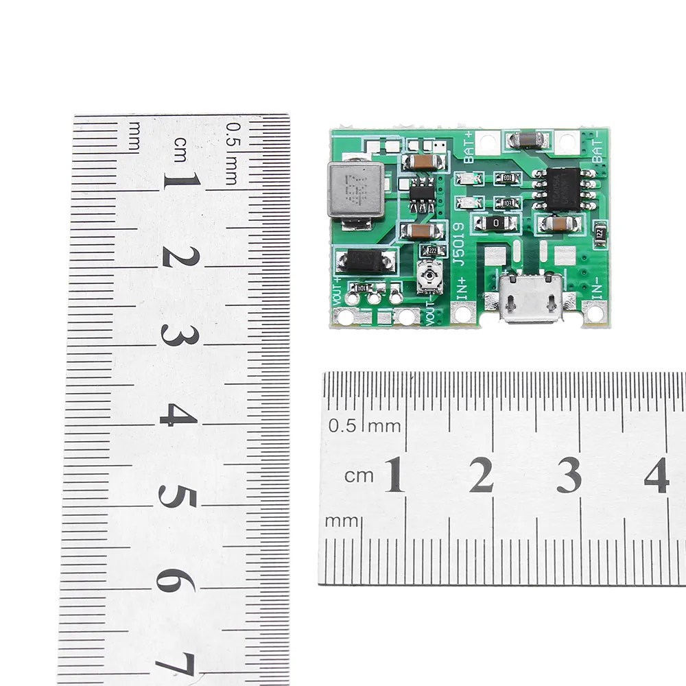 Geekcreit® 3.7V 9V 5V 2A Adjustable Step Up 18650 Lithium Battery Charging Discharge Integrated Module