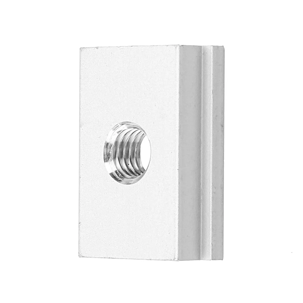 ENJOYWOOD 10pcs M8 T-Track Sliding Nut T Slot Nut For Woodworking Tool Slot Fastener