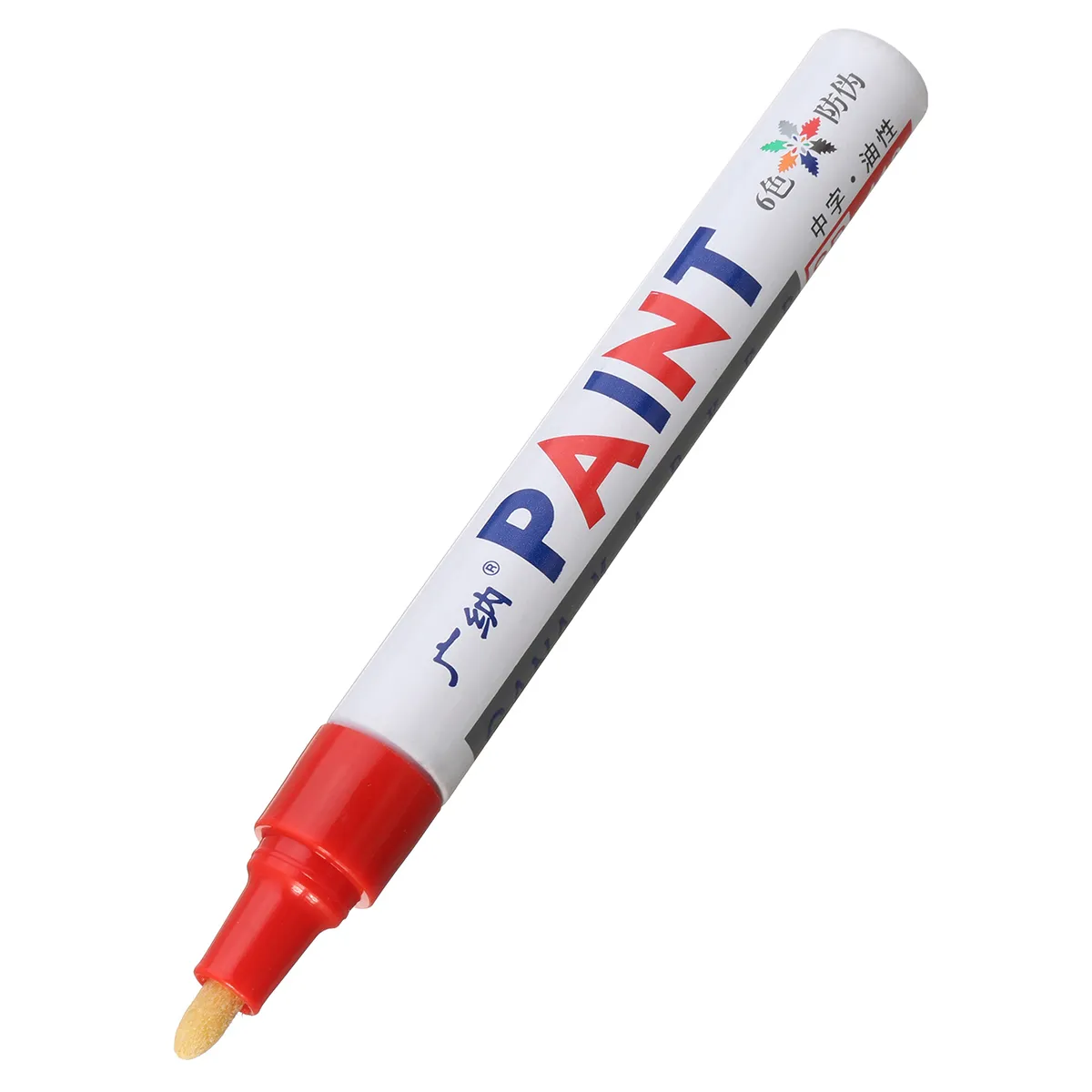12pcs Color Tyre Permanent Paint Pen Tire Metal Outdoor Marking Ink Marker Trendy
