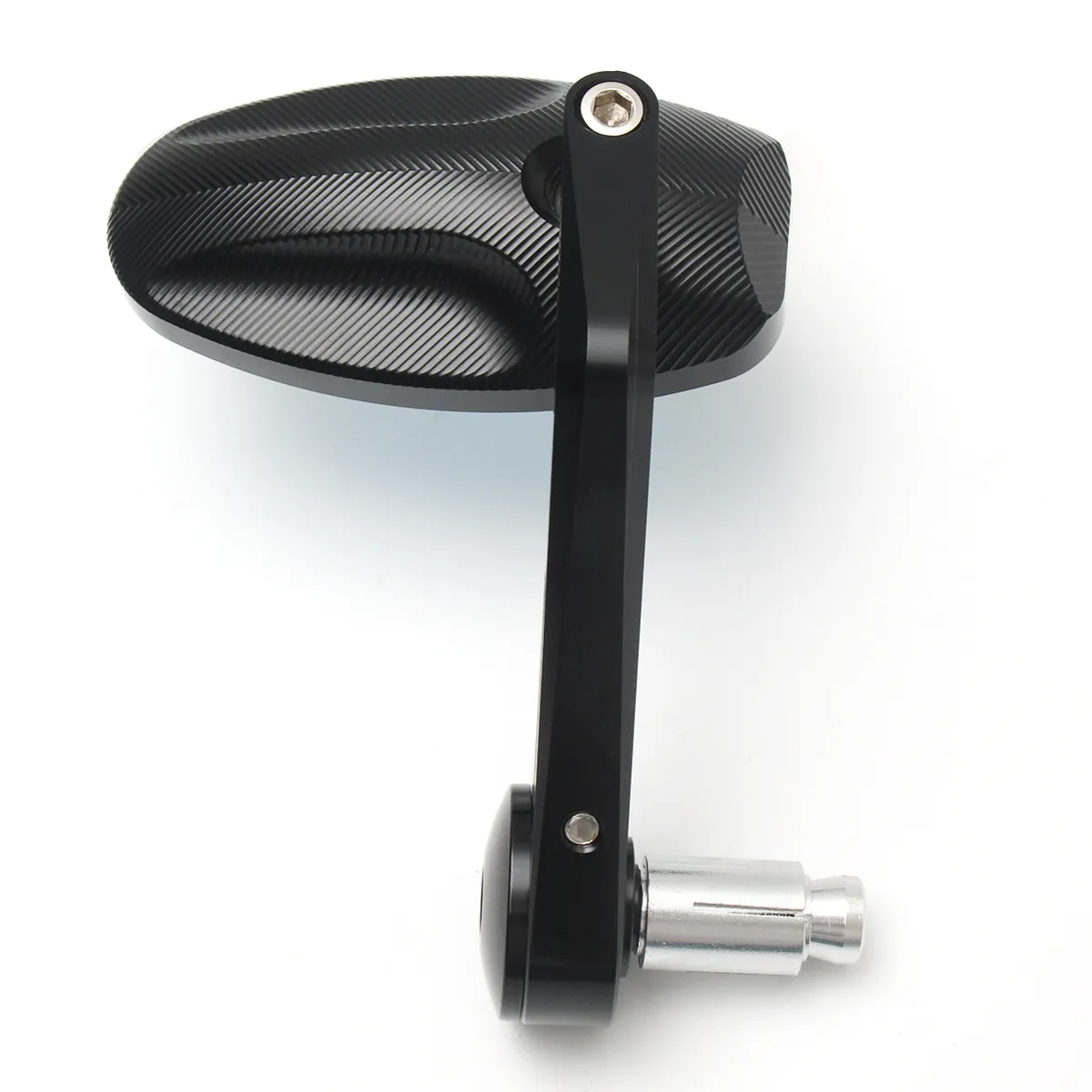 CNC Motorcycle Bar End Rearview Side Mirrors For 7/8inch 22mm Handlebar Moped Dirt Bike