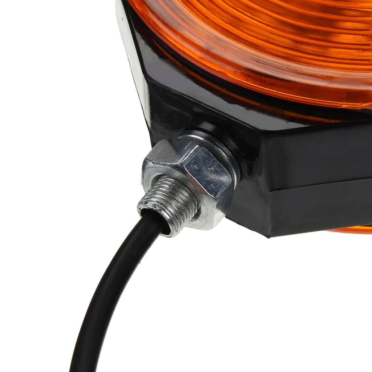 24V Side Maker Light Earring Amber Mirror Lamp For Trailer Truck Lorry