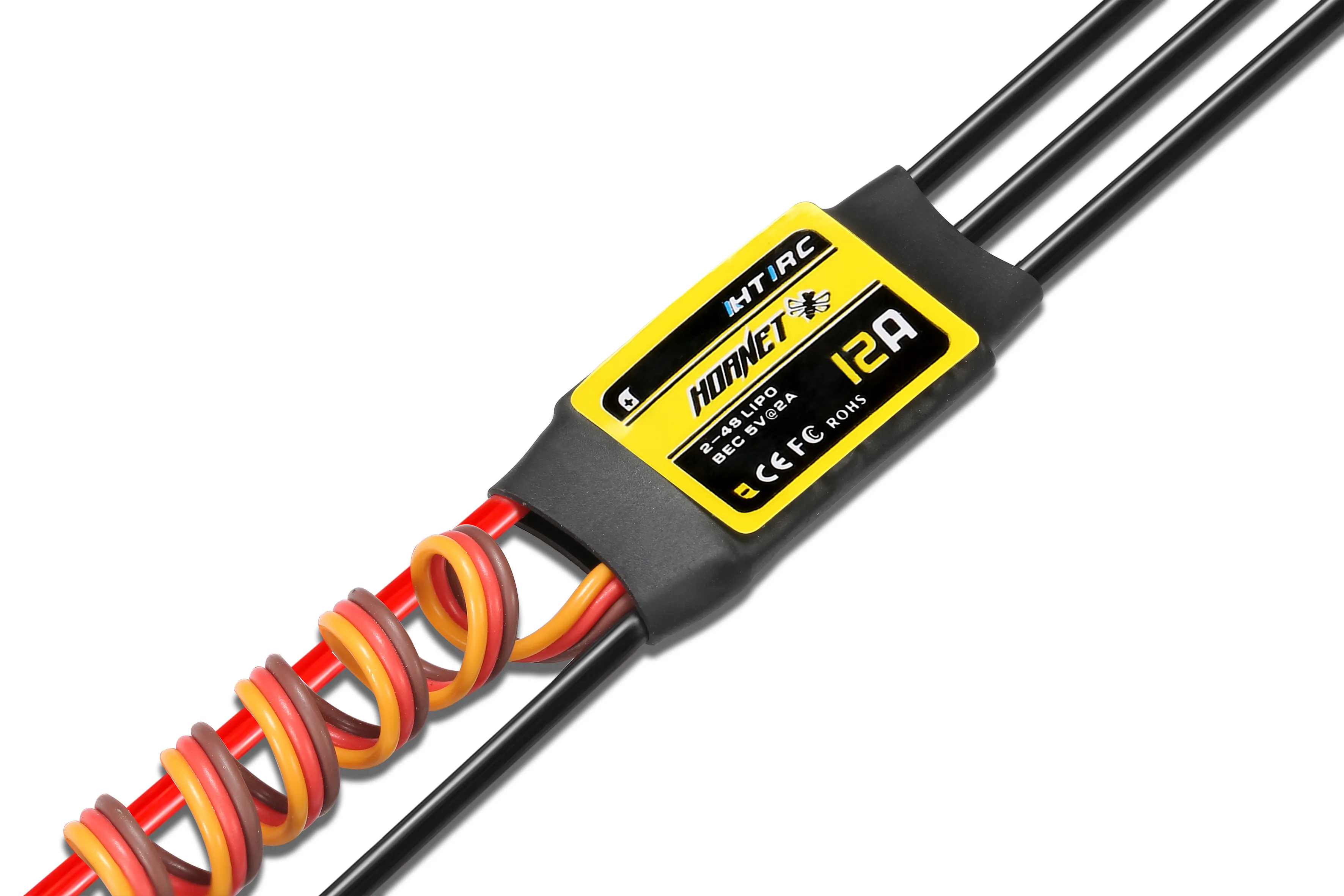 Htirc Hornet Series 12A 2-4S Brushless ESC With 5V/2A BEC For RC Models