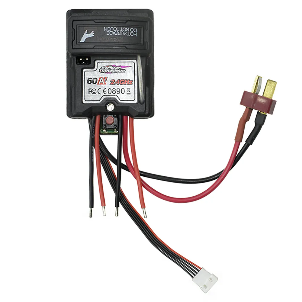 60A 7.4V Brushed Speed Controller ESC For 9125 1/10 RC Car Parts No.25-ZJ07N 60A 7.4V Brushed Speed Controller ESC For 9125 1/10 RC Car Parts No.25-ZJ07N