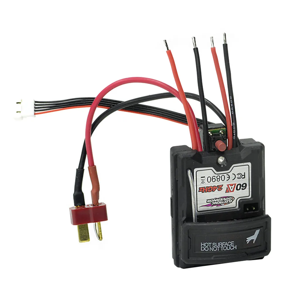 60A 7.4V Brushed Speed Controller ESC For 9125 1/10 RC Car Parts No.25-ZJ07N 60A 7.4V Brushed Speed Controller ESC For 9125 1/10 RC Car Parts No.25-ZJ07N