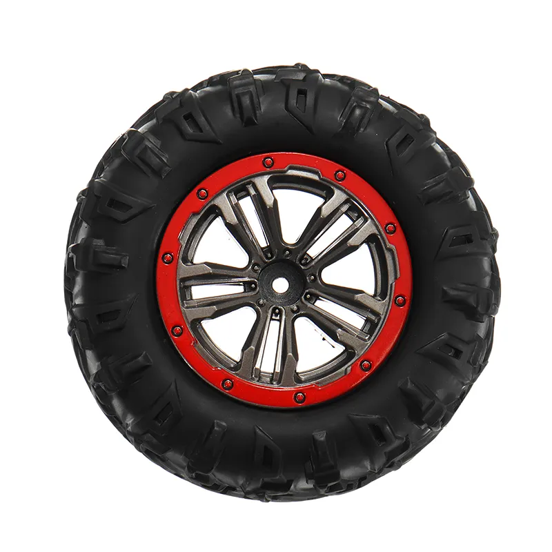 2PCS Hub Wheel Rim & Tires For 9125 1/10 2.4G 4WD RC Car Parts No.25-ZJ02