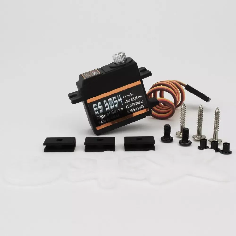 Emax ES3054 17g 3.5kg 0.13sec Metal Gear Digital Servo For RC Airplane (ES3154 Upgraded Version)