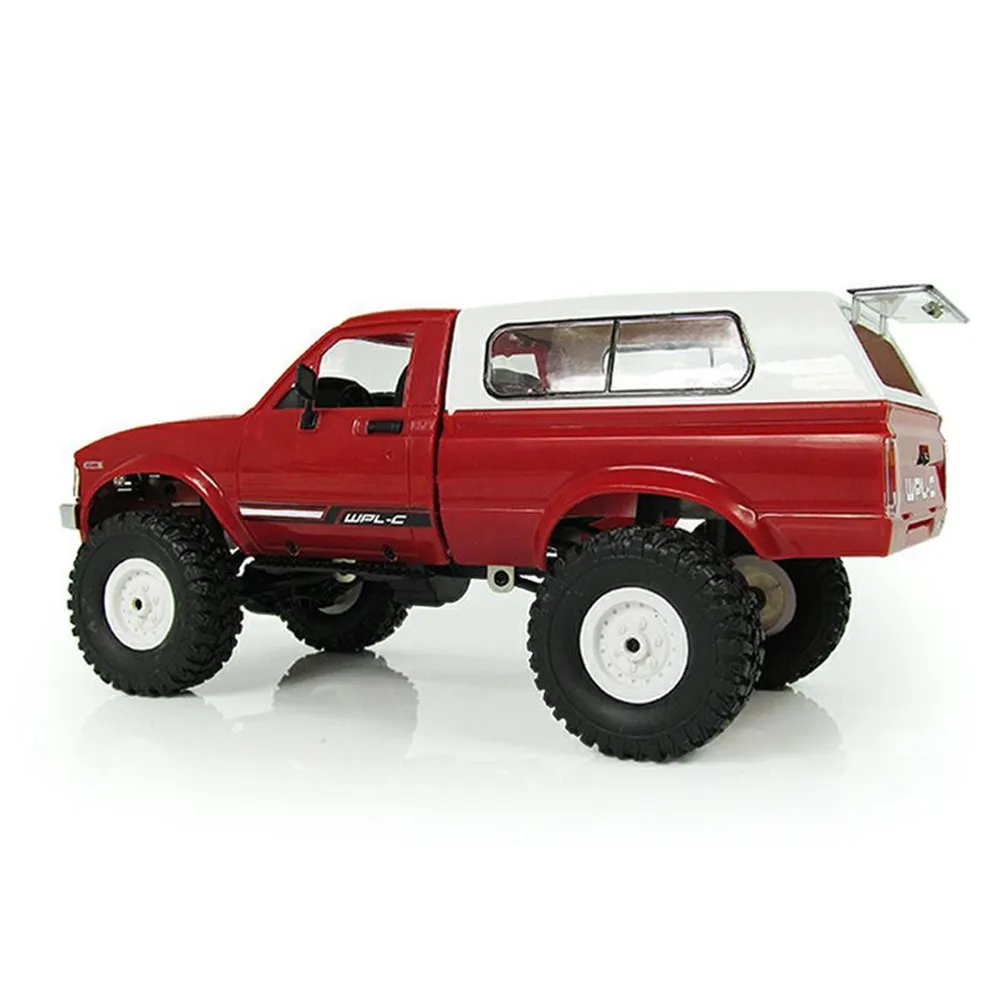 WPL C24 1/16 RTR 4WD 2.4G Camion militaire Crawler Off Road RC Car 2CH Jouet