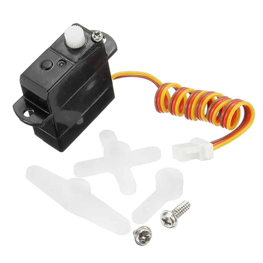 6 pezzi 1.7g Micro Servo Digitale a Bassa Tensione Mini Connettore JST per Modello RC