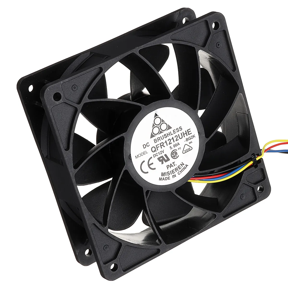 7500RPM Cooling Fan 4-pin Connector Replacement For Antminer Bitmain S7 S9