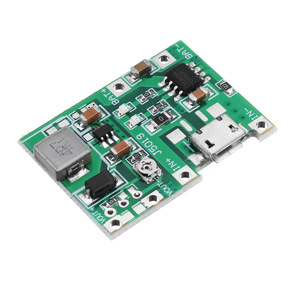 3pcs 3.7V 9V 5V 2A Adjustable Step Up 18650 Lithium Battery Charging Discharge Integrated Module