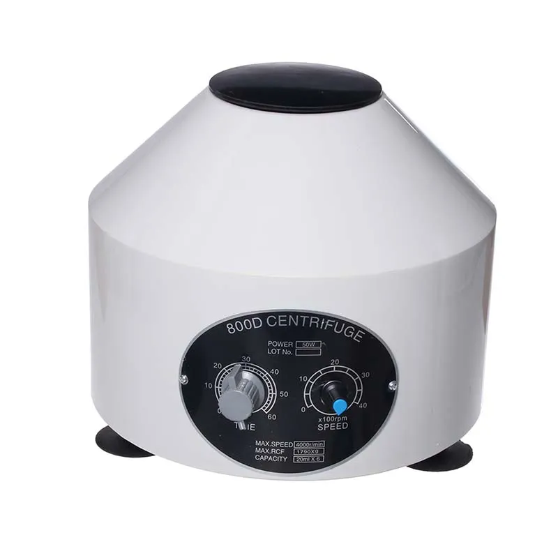 800D Electric Centrifuge Machine Lab Laboratory Medical 4000RPM w/ 6x20ml Rotor 800D Electric Centrifuge Machine Lab Laboratory Medical 4000RPM w/ 6x20ml Rotor