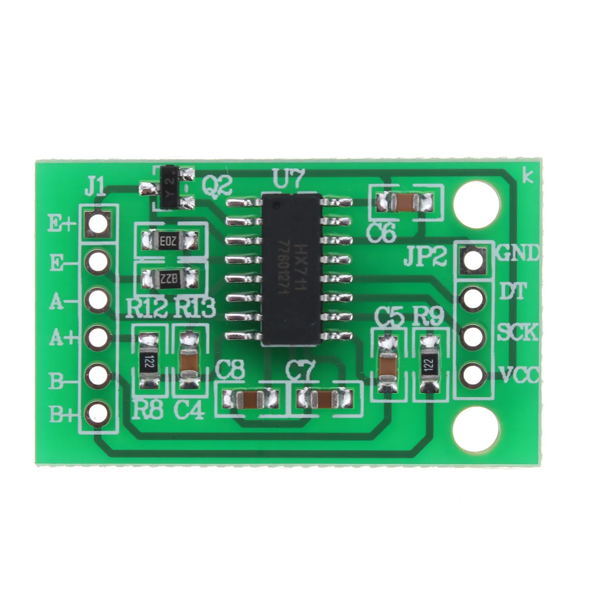 DIY 1pc HX711 AD Module + 4pcs 50KG Body Load Cell Weight Strain Sensor Resistance